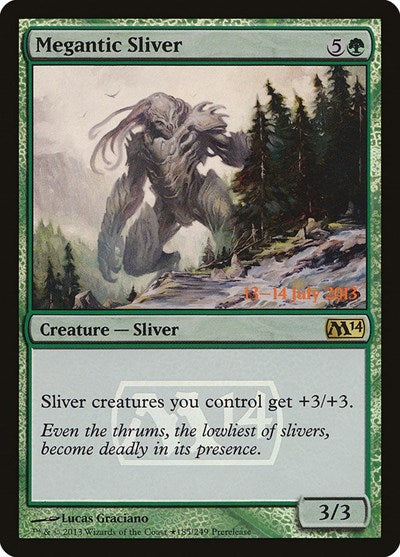 Megantic Sliver [Magic 2014 Promos] | Exor Games Dartmouth