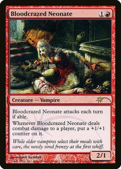 Bloodcrazed Neonate [Wizards Play Network 2011] | Exor Games Dartmouth