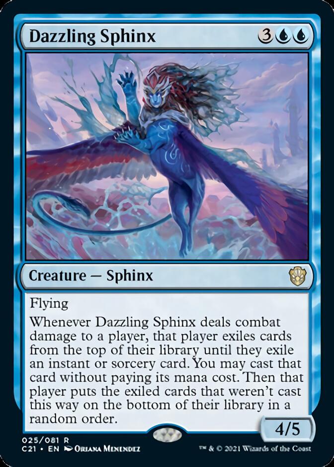 Dazzling Sphinx [Commander 2021] | Exor Games Dartmouth