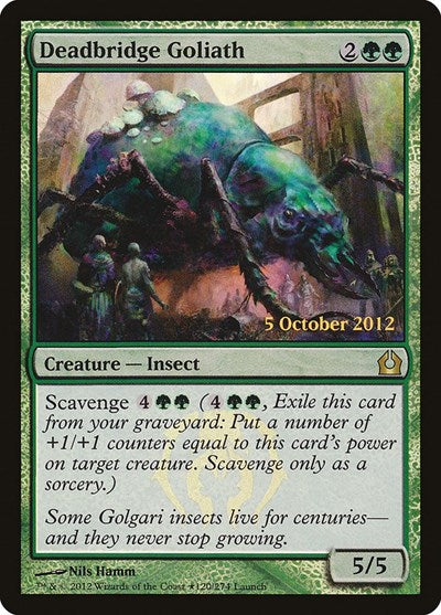 Deadbridge Goliath [Return to Ravnica Promos] | Exor Games Dartmouth