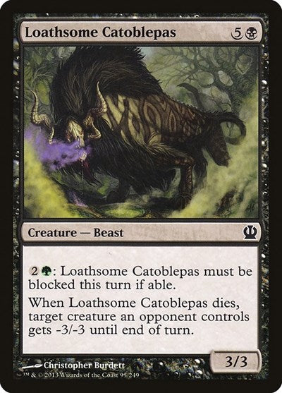 Loathsome Catoblepas [Theros] | Exor Games Dartmouth