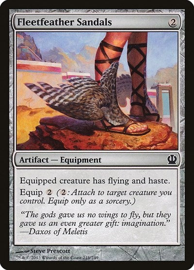 Fleetfeather Sandals [Theros] | Exor Games Dartmouth
