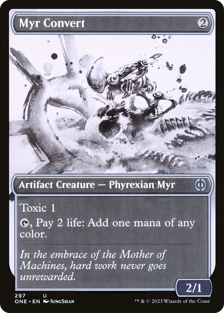 Myr Convert (Showcase Ichor) [Phyrexia: All Will Be One] | Exor Games Dartmouth