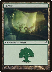 Forest [Zendikar] | Exor Games Dartmouth