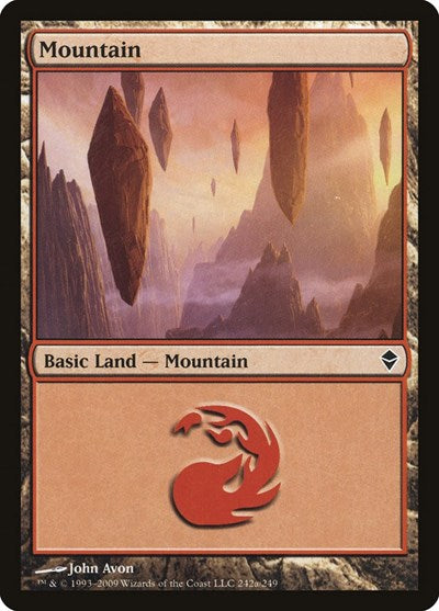 Mountain [Zendikar] | Exor Games Dartmouth