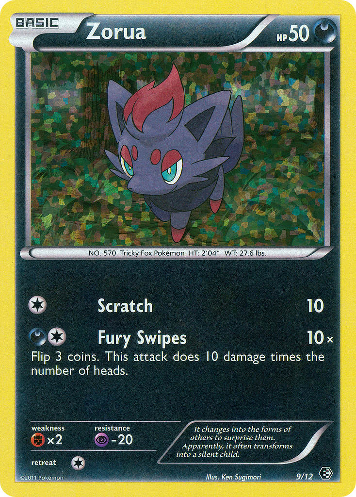 Zorua (9/12) [McDonald's Promos: 2011 Collection] | Exor Games Dartmouth