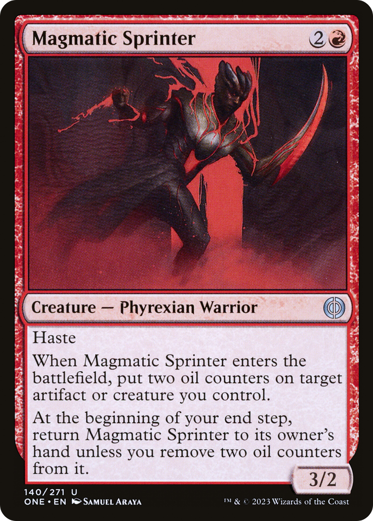 Magmatic Sprinter [Phyrexia: All Will Be One] | Exor Games Dartmouth