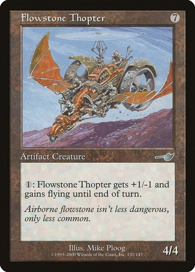 Flowstone Thopter [Nemesis] | Exor Games Dartmouth