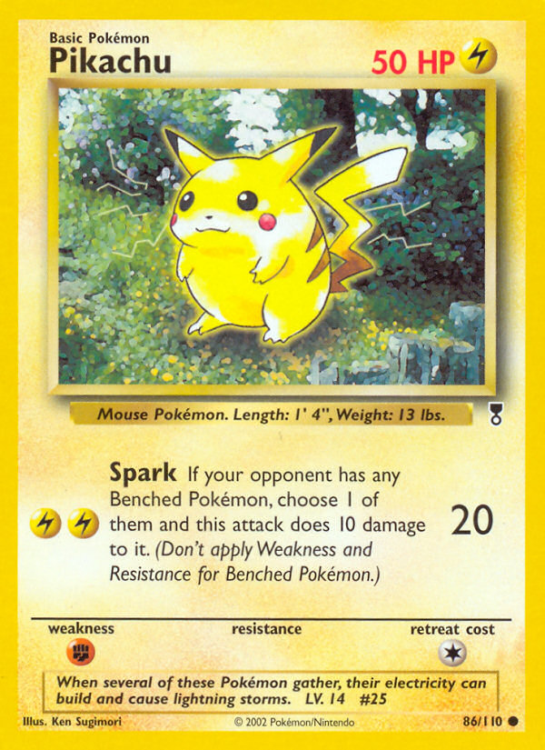 Pikachu (86/110) [Legendary Collection] | Exor Games Dartmouth