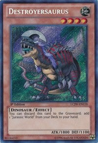 Destroyersaurus [LCJW-EN158] Secret Rare | Exor Games Dartmouth