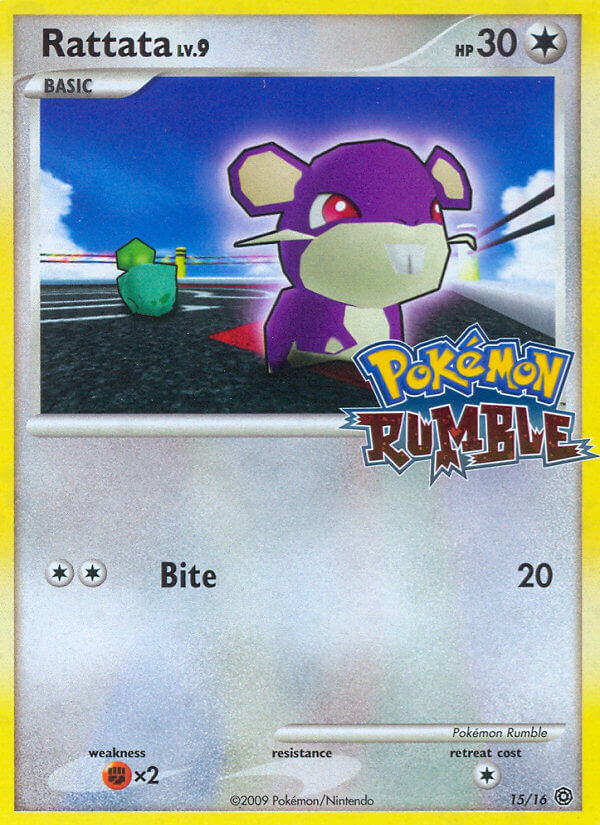 Rattata (15/16) [Pokémon Rumble] | Exor Games Dartmouth