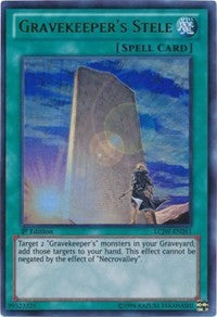 Gravekeeper's Stele [LCJW-EN261] Ultra Rare | Exor Games Dartmouth