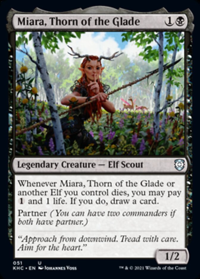 Miara, Thorn of the Glade [Kaldheim Commander] | Exor Games Dartmouth