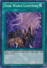 Dark World Lightning [LCJW-EN249] Secret Rare | Exor Games Dartmouth