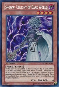 Snoww, Unlight of Dark World [LCJW-EN248] Secret Rare | Exor Games Dartmouth