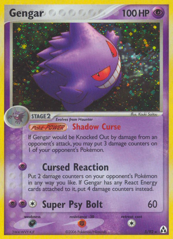 Gengar (5/92) [EX: Legend Maker] | Exor Games Dartmouth