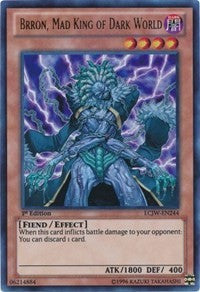 Brron, Mad King of Dark World [LCJW-EN244] Ultra Rare | Exor Games Dartmouth