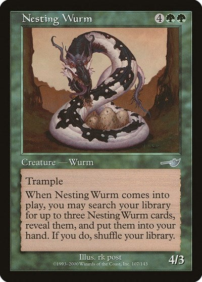 Nesting Wurm [Nemesis] | Exor Games Dartmouth