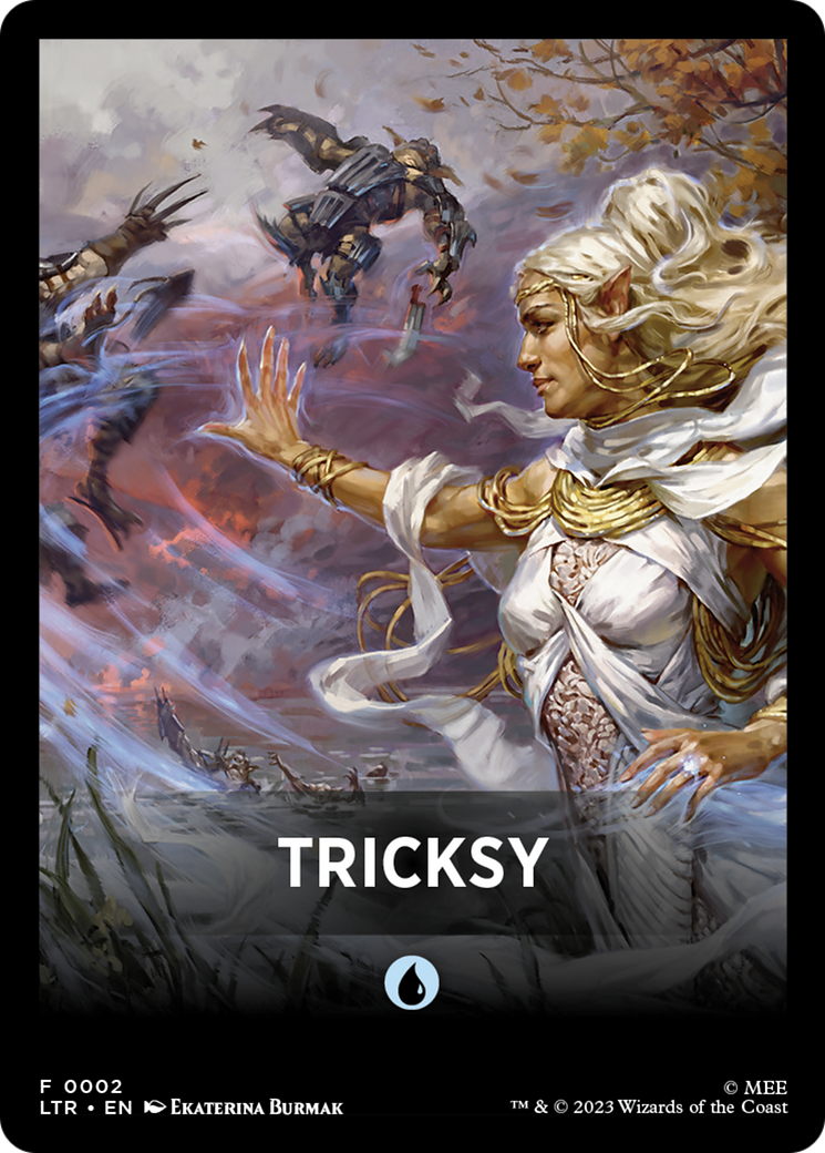 Tricksy Theme Card [The Lord of the Rings: Tales of Middle-Earth Tokens] | Exor Games Dartmouth