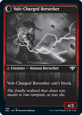 Voltaic Visionary // Volt-Charged Berserker [Innistrad: Double Feature] | Exor Games Dartmouth