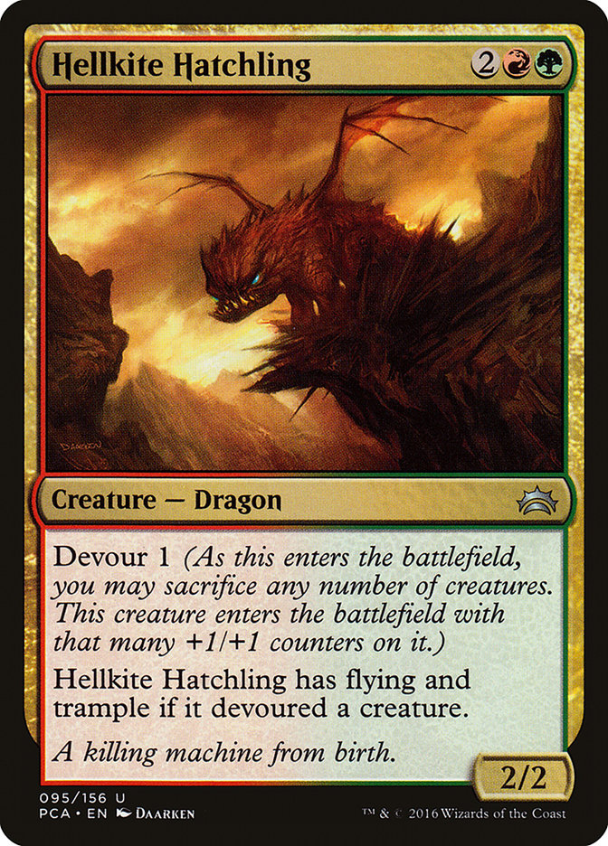 Hellkite Hatchling [Planechase Anthology] | Exor Games Dartmouth