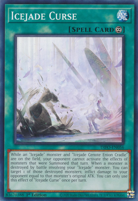 Icejade Curse [DIFO-EN056] Common | Exor Games Dartmouth