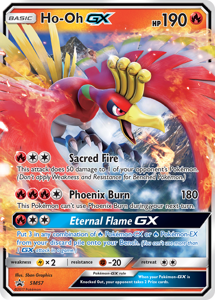 Ho-Oh GX (SM57) [Sun & Moon: Black Star Promos] | Exor Games Dartmouth