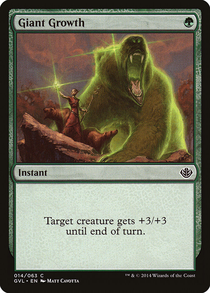 Giant Growth (Garruk vs. Liliana) [Duel Decks Anthology] | Exor Games Dartmouth