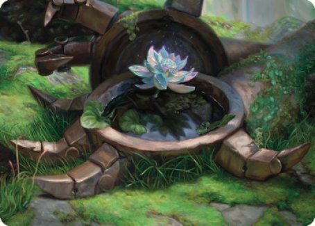 Timeless Lotus Art Card [Dominaria United Art Series] | Exor Games Dartmouth