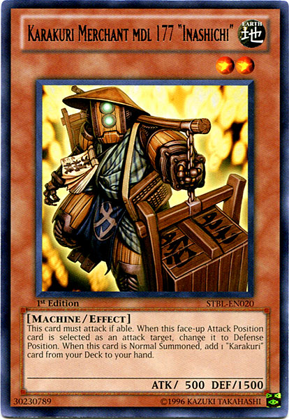 Karakuri Merchant mdl 177 Inashichi [STBL-EN020] Rare | Exor Games Dartmouth