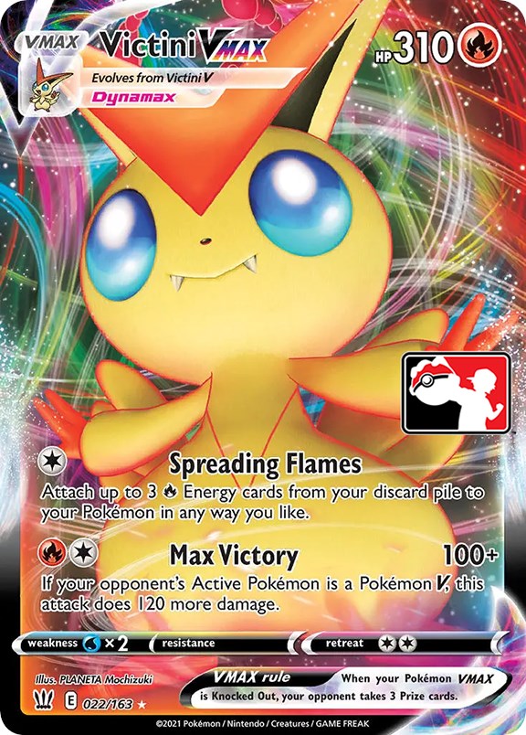 Victini VMAX (022/163) [Prize Pack Series One] | Exor Games Dartmouth