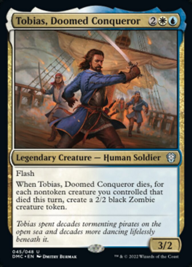 Tobias, Doomed Conqueror [Dominaria United Commander] | Exor Games Dartmouth