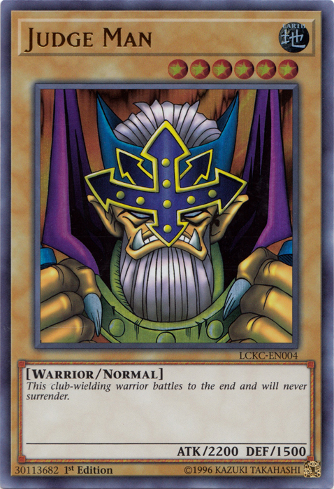 Judge Man [LCKC-EN004] Ultra Rare | Exor Games Dartmouth