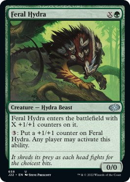 Feral Hydra [Jumpstart 2022] | Exor Games Dartmouth