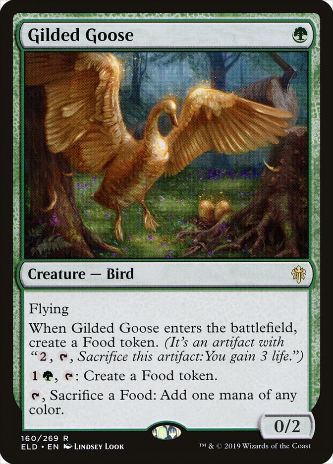 Gilded Goose [Throne of Eldraine] | Exor Games Dartmouth