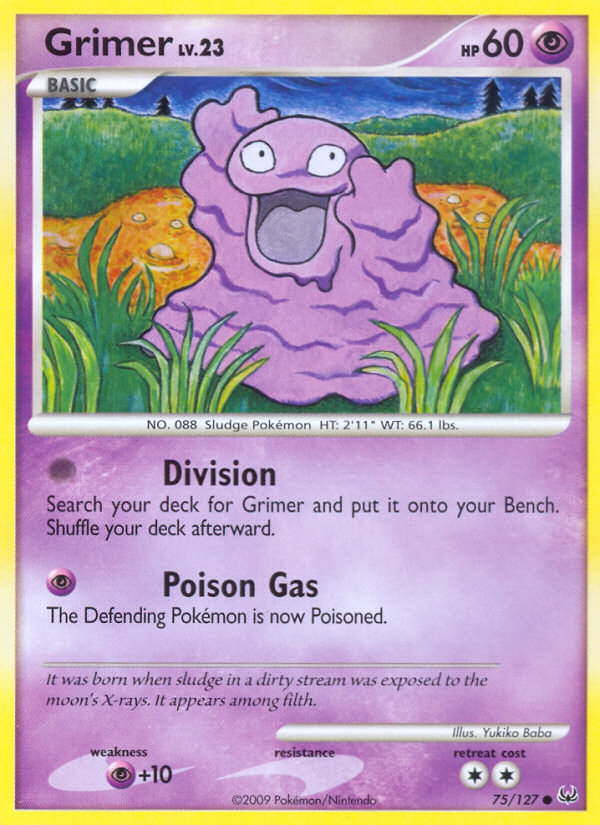 Grimer (75/127) [Platinum: Base Set] | Exor Games Dartmouth