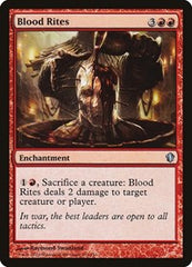 Blood Rites [Commander 2013] | Exor Games Dartmouth