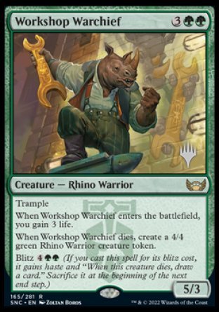 Workshop Warchief (Promo Pack) [Streets of New Capenna Promos] | Exor Games Dartmouth