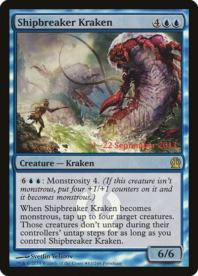 Shipbreaker Kraken [Theros Promos] | Exor Games Dartmouth