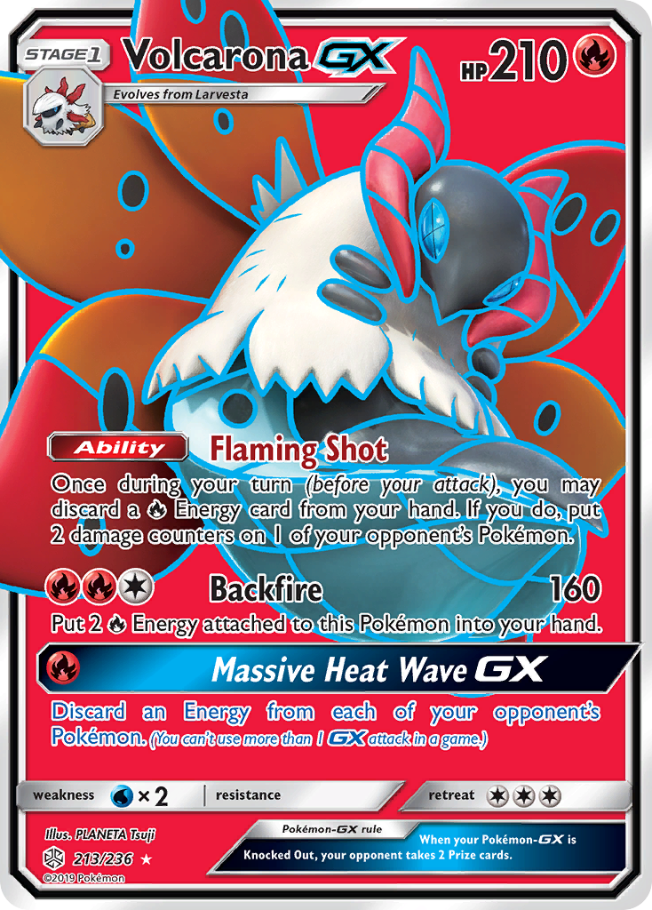 Volcarona GX (213/236) [Sun & Moon: Cosmic Eclipse] | Exor Games Dartmouth