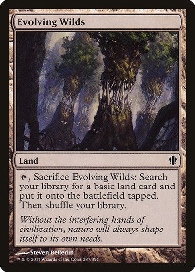 Evolving Wilds [Commander 2013] | Exor Games Dartmouth