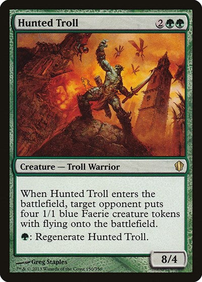 Hunted Troll [Commander 2013] | Exor Games Dartmouth