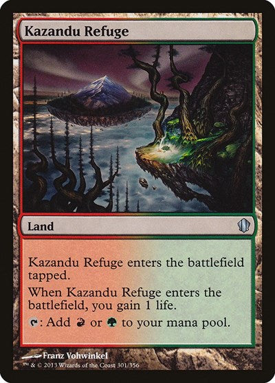 Kazandu Refuge [Commander 2013] | Exor Games Dartmouth