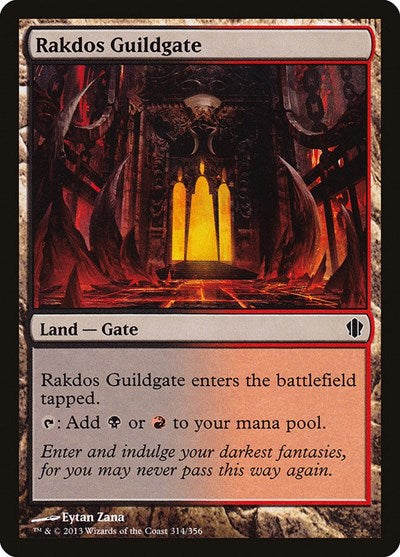 Rakdos Guildgate [Commander 2013] | Exor Games Dartmouth