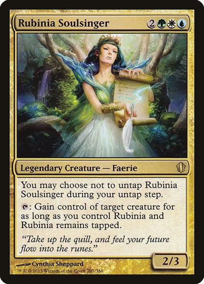 Rubinia Soulsinger [Commander 2013] | Exor Games Dartmouth