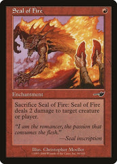 Seal of Fire [Nemesis] | Exor Games Dartmouth