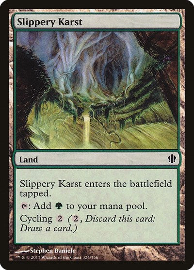 Slippery Karst [Commander 2013] | Exor Games Dartmouth