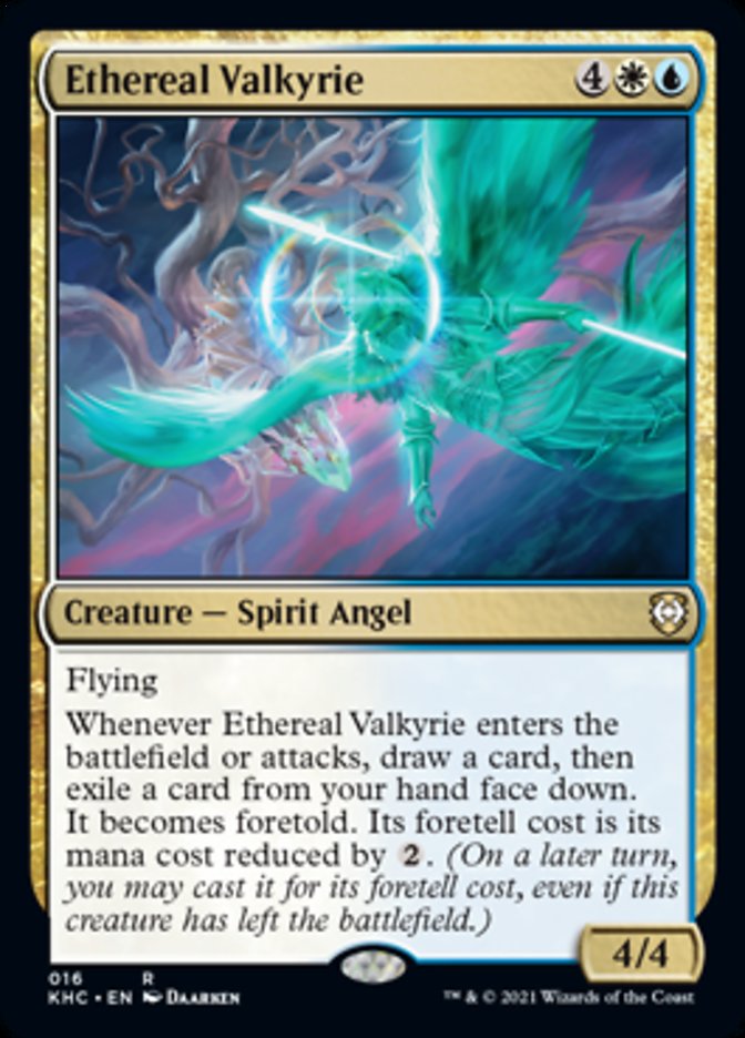 Ethereal Valkyrie [Kaldheim Commander] | Exor Games Dartmouth