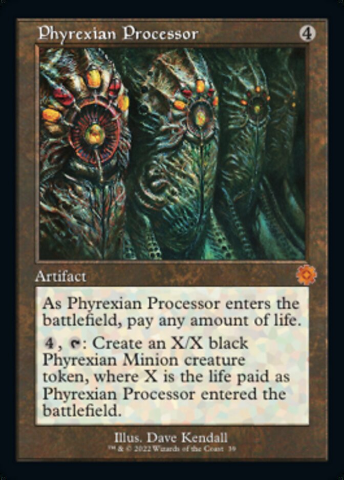 Phyrexian Processor (Retro) [The Brothers' War Retro Artifacts] | Exor Games Dartmouth