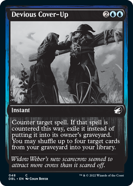 Devious Cover-Up [Innistrad: Double Feature] | Exor Games Dartmouth